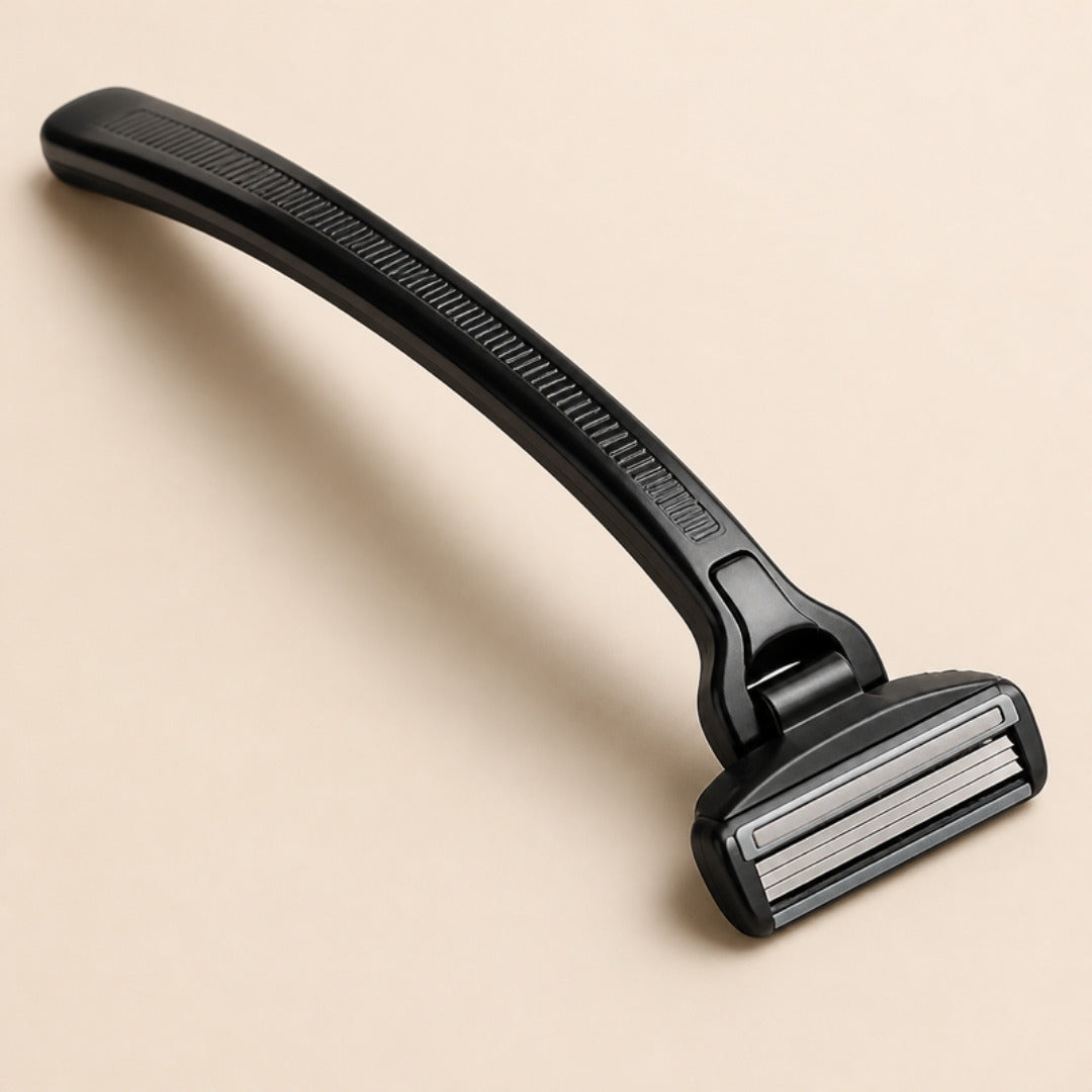 Long-handle back shaver