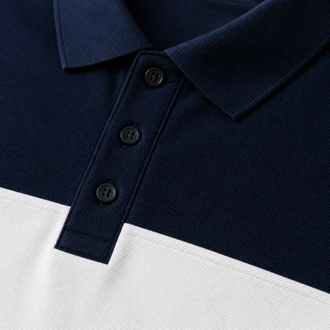 Collar and placket detail