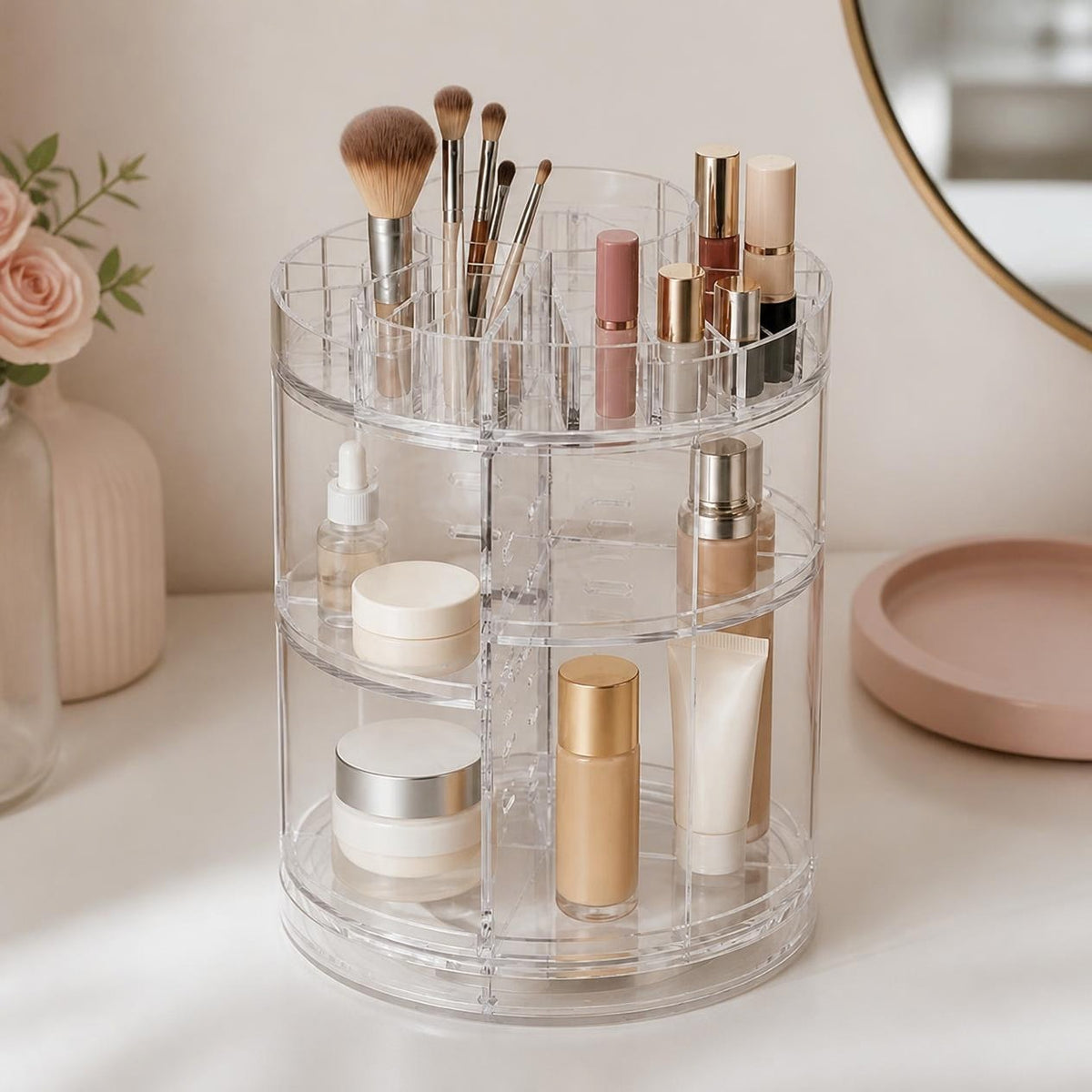 Fully stocked organiser