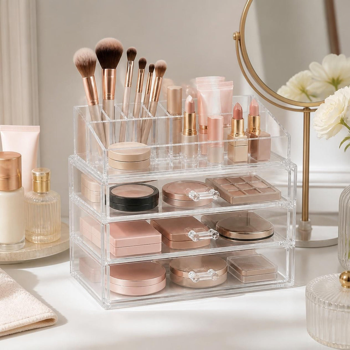 Fully stocked organiser