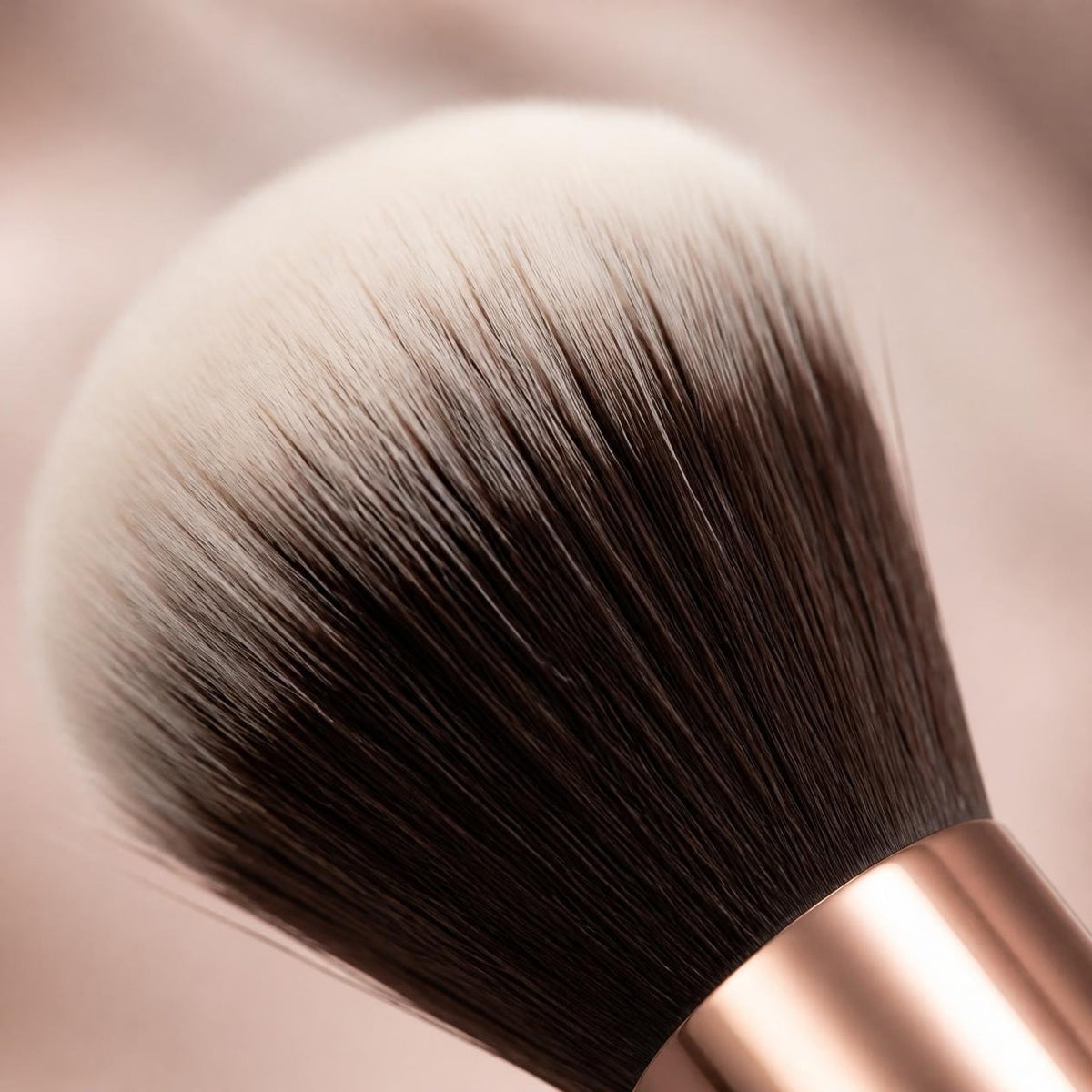 Close-up of the soft bristles