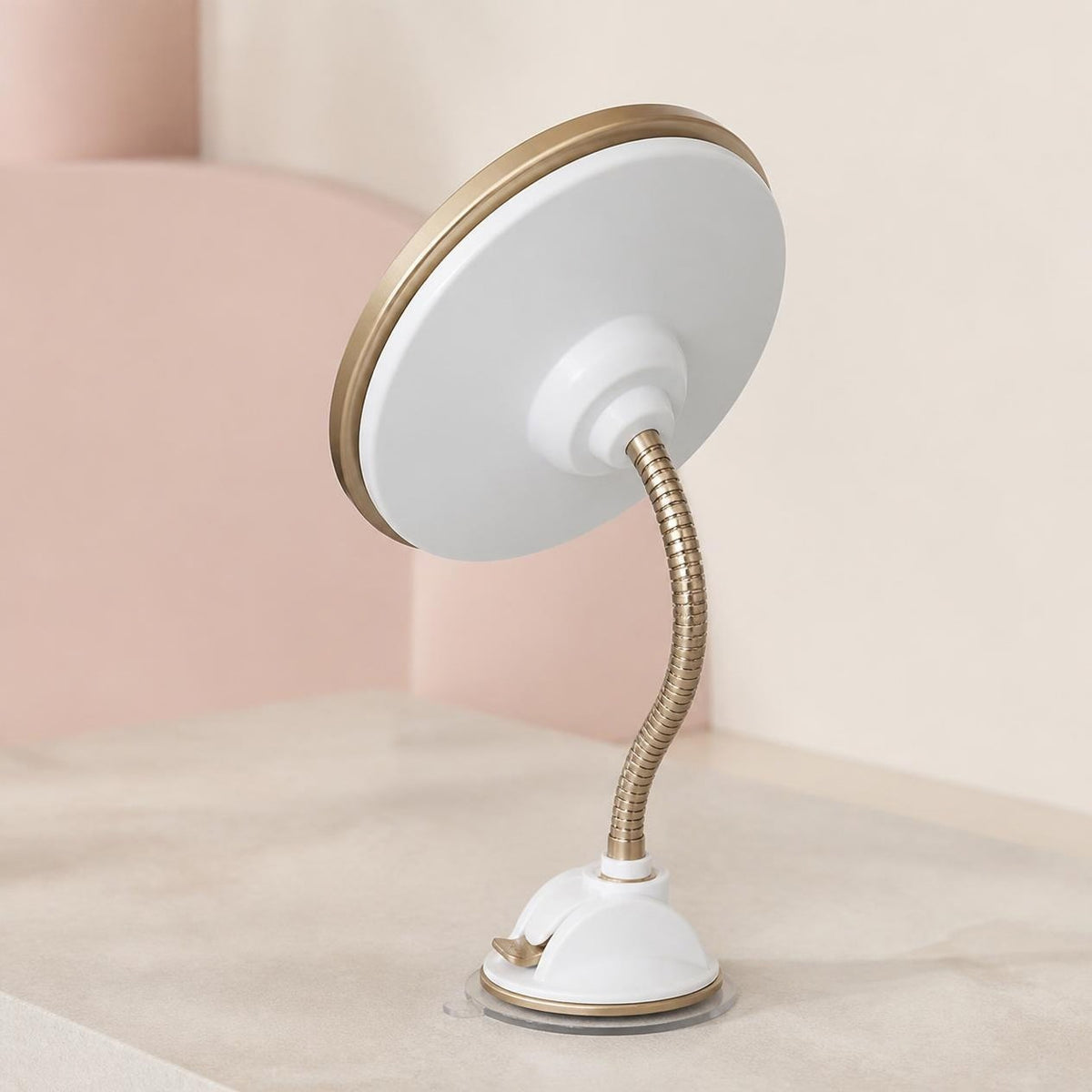 Back view with suction mount